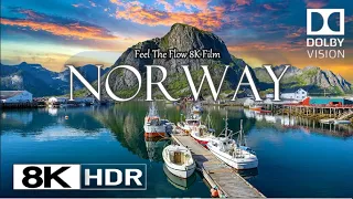 Norway, in 8K Ultra HD - Relief Stress - Relaxing Music Video (60 FPS)