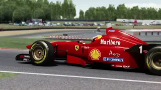 Ferrari F310 Late At Brands Hatch in Assetto Corsa