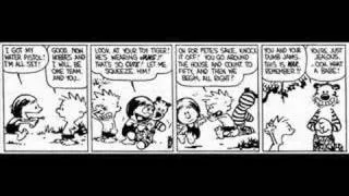 calvin and hobbes the series episode 1:water ballon wars