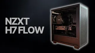 NZXT H7 Flow - Unboxing, Build, Noise and Thermals | Noctua NH-U12A | NF-A12x25 | 12600KF