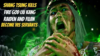 MORTAL KOMBAT 11 Aftermath Story DLC - Shang Tsung Ending (Shang Tsung Rules All Realms