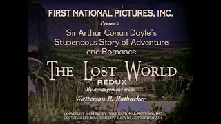 THE LOST WORLD REDUX (1925) - COLORED TRAILER