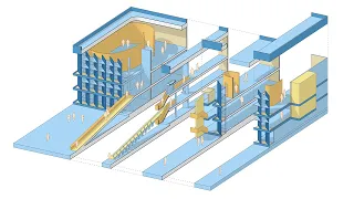 Cutaway Architectural Drawings - Rhino 7