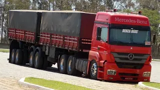 #39 MELHORES RONCOS E CRUZADAS DE MARCHA MB AXOR 2540 e 2544 - CRUZANDO MARCHA