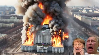 The Russian parliament building was destroyed by a Ukrainian doomsday missile supplied by the US