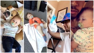 Lewis Hamilton Diaper Changing & Baby Sitting Funny & Warming Moment | Snapchat