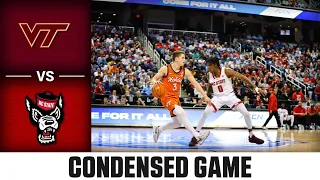 Virginia Tech vs. NC State Condensed Game | 2023 New York Life ACC Men’s Basketball Tournament