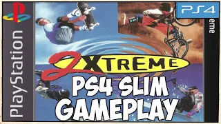 2xtreme PS4 Slim Gameplay (ps1 in ps4)