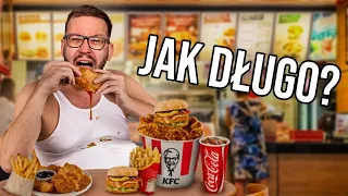 Ile przeżyjesz jedząc tylko FAST FOODY?