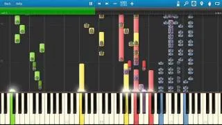 Jerry Lee Lewis - Whole Lotta Shakin Going On - Piano Tutorial - Synthesia