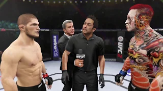 Khabib vs. Yakuza Killer (EA Sports UFC 2) - Champion Fight ☝️🦅