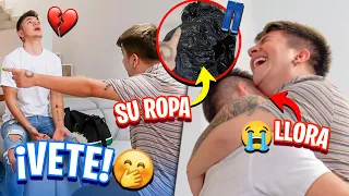 ¡Ya no podemos vivir juntos!🙅🏻‍♂️BROMA a mi NOVIO 😈