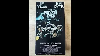 Opening and Closing to The Private Eyes 1985 VHS (1988 Reprint, RD)