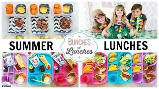 LUNCHES for the HOTTEST Week of SUMMER! || Blanket Forts, Movies and GAMES!