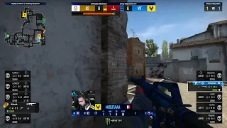 misutaaa 1v3 clutch without defuse kit