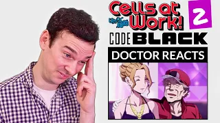 DOCTOR reacts to CELLS AT WORK! CODE BLACK // Episode 2 // "Liver, Alcohol, and Pride"