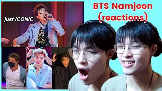 BTS Kim Namjoon 방탄소년단 김남준 (reactions) BTS Namjoon Going Viral and Namjoon Tiktok Edit Compilation 12