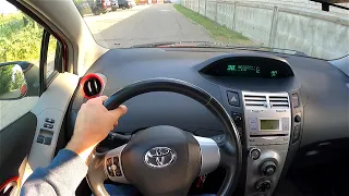 2008 Toyota Yaris 1.0L POV TEST DRIVE