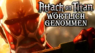 Attack on Titan Opening 1 - Wörtlich Genommen (Parodie Cover)