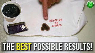 How To Easily Remove Oil From Fabrics/Clothing