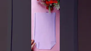 Without glue Envelope Making Idea with only one A4 size Paper 💌🎀 #Art Barsoi 😍..,