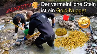 Jackpot!!! - Der vermeintliche Stein ist ein Gold Nugget🤩🥳