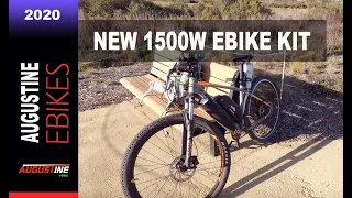 E bikes 2020: Powerful -  New 1500w Rear Hub Conversion Kit, External Controller, 52v Battery 17.5AH