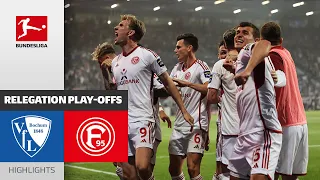 Fortuna Reaches For The Bundesliga  | VfL Bochum - Fortuna Düsseldorf 0-3 | Highlights | Relegation