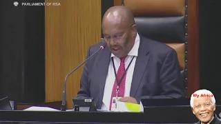 Voting On The Nkandla Report In Parliament.