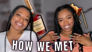 HOW WE MET | lesbian edition* 💕| sphagetti, drunk confessions , lesbian dreams☁️