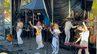 ABBA songs by BABBA: Music by the River in Queanbeyan, New South Wales, Australia