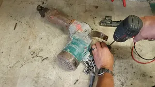 Repairing an old makita HM1200k Hammer that hasn't been used in years.