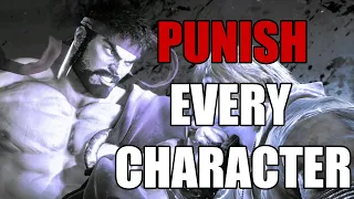 (2024) How to Punish 2 MOVES from EVERY Character in SF6