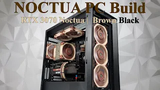 Noctua PC Build 2022 | Brown/Black | Noctua RTX 3070 | NH-U12A | B550 Taichi | FSP Hydro PTM Pro