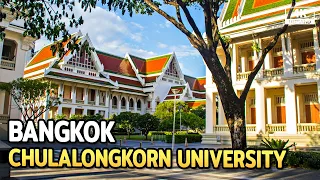 Chulalongkorn University Bangkok Walking Tour [4K]