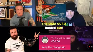 The MMA Guru donates $50 to MMA Holes and proceeds to have a meltdown!