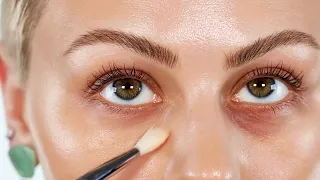 How to conceal dark circles with LIGHT coverage