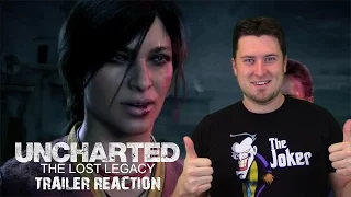 Uncharted: The Lost Legacy - Trailer Reaction