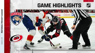 Panthers @ Hurricanes 12/30 | NHL Highlights 2022