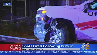 Pursuit With U-Haul Truck Ends With Flashbangs, Tear Gas In Hacienda Heights