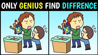 Spot The 3 Differences | Only Genius Find Difference | Find The Diffrence Game #2