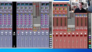 Ken Pooch Van Druten talks about his console and buss layout for Iron Maiden