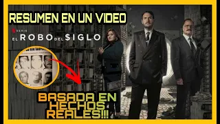 El Robo Del Siglo RESUMIDA EN UN VIDEO / Analisis| Miniserie BASADA EN HECHOS REALES