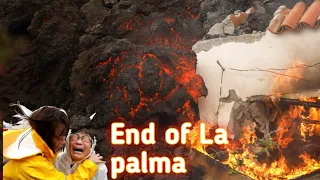 Terrible Explosion & Tsunami of Lava La Palma Lava La Palma Spain