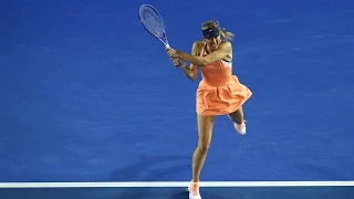 Lauren Davis v Maria Sharapova highlights (3R) | Australian Open 2016