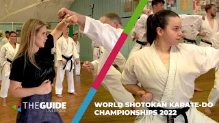 Rach meets karate superstars ahead of the World Karate Championships at M&S Bank Arena Liverpool