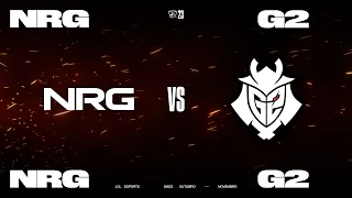 NRG x G2 Esports (Jogo 1) - Worlds 2023: Fase Suíça