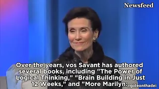 Marilyn vos Savant: The most intelligent women in the world