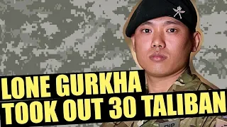 This lone Gurkha took out 30 Taliban using every weapon within reach