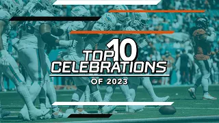 Top 10 Celebrations of 2023 Season | Miami Dolphins